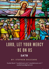 Lord, Let Your Mercy Be On Us SATB choral sheet music cover